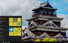 Japanese Castles win10 theme