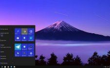 Mount Fuji win10 theme