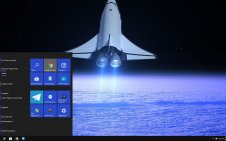 Space Shuttle win10 theme