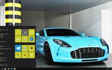 Aston Martin One-77 win10 theme