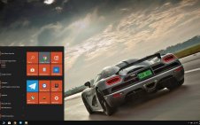 Koenigsegg Agera win10 theme