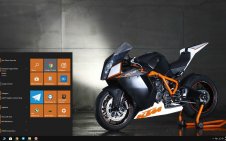 KTM win10 theme