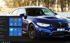 BMW M4 win10 theme