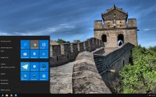 Great Wall of China win10 theme