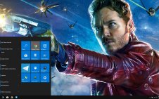 Chris Pratt win10 theme