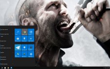 Jason Statham win10 theme