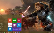 Ultimate Star Wars win10 theme