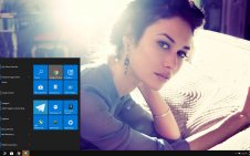 Olga Kurylenko win10 theme
