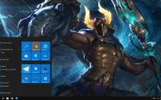 Pantheon (LOL) win10 theme