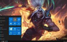 Yasuo (LOL) win10 theme