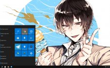 Bungou Stray Dogs win10 theme