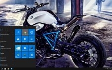 BMW Bike win10 theme