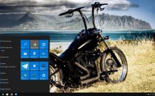 Chopper Bike win10 theme