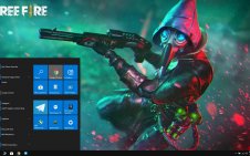 Free Fire win10 theme