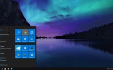 Mountain Lake win10 theme