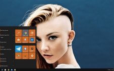 Natalie Dormer win10 theme