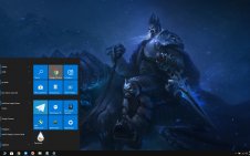 Lich King (World Of Warcraft) win10 theme