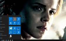 Hermione Granger win10 theme