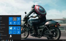 Captain America (Comics) win10 theme