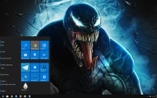 Venom (Movie) win10 theme