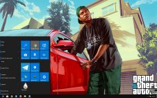 Grand Theft Auto V (GTA V) win10 theme