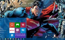 Superman Comics win10 theme