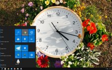 Clock win10 theme