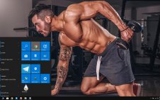 Gym win10 theme