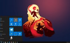 God of War win10 theme