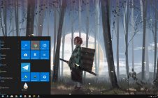 Tanjirou Kamado win10 theme