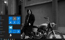 Norman Reedus win10 theme