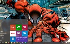 Spider-Man Comics win10 theme