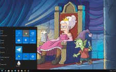 Disenchantment win10 theme