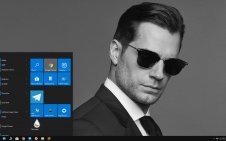 Henry Cavill win10 theme