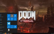 DOOM Eternal win10 theme