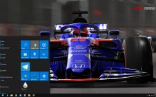 F1 2019 win10 theme