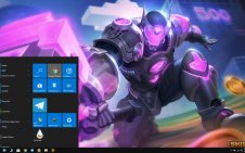 Thor (Smite) win10 theme