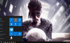 Hellblade: Senua's Sacrifice win10 theme