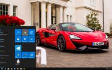 McLaren 570S Spider win10 theme