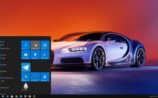 Bugatti Chiron win10 theme