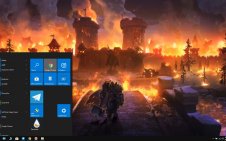 Warcraft III: Reforged win10 theme