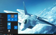 Ace Combat win10 theme