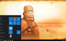 A Fistful of Gun win10 theme