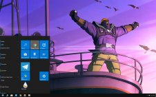 Agents of Mayhem win10 theme