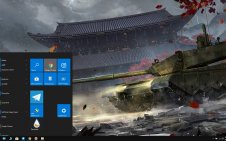 Armored Warfare win10 theme