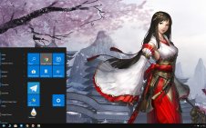 Atlantica Online win10 theme