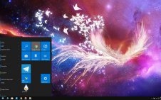 Child Of Eden win10 theme