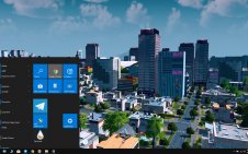 Cities: Skylines win10 theme