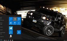 Hummer win10 theme