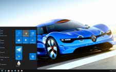 Renault win10 theme